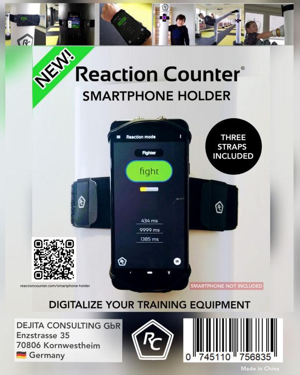Reaction Counter smartphone holder